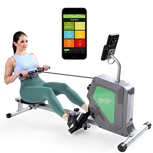 Compact Foldable Magnetic Rowing Machine I968951