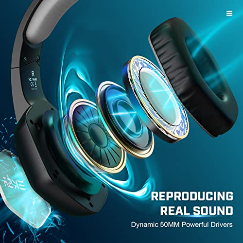 USB Gaming Headset with Microphone Noise Cancelling 7.1 Surround Sound RGB Light K3795