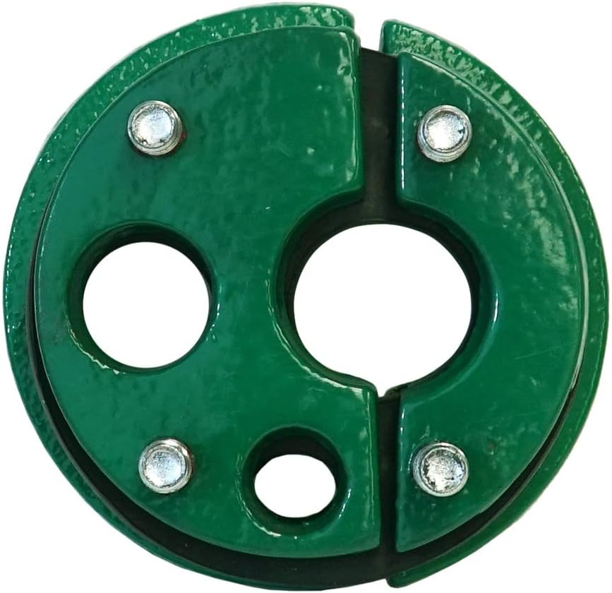 5 Cast Iron Well Seal Cap Split Top Plate Single Drop 1in A63848