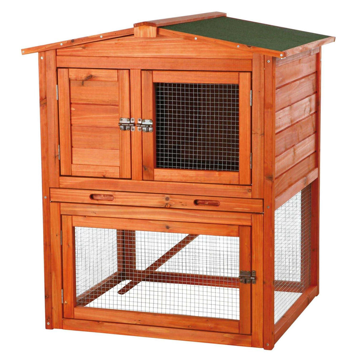 Rabbit Hutch with Peaked Roof C268