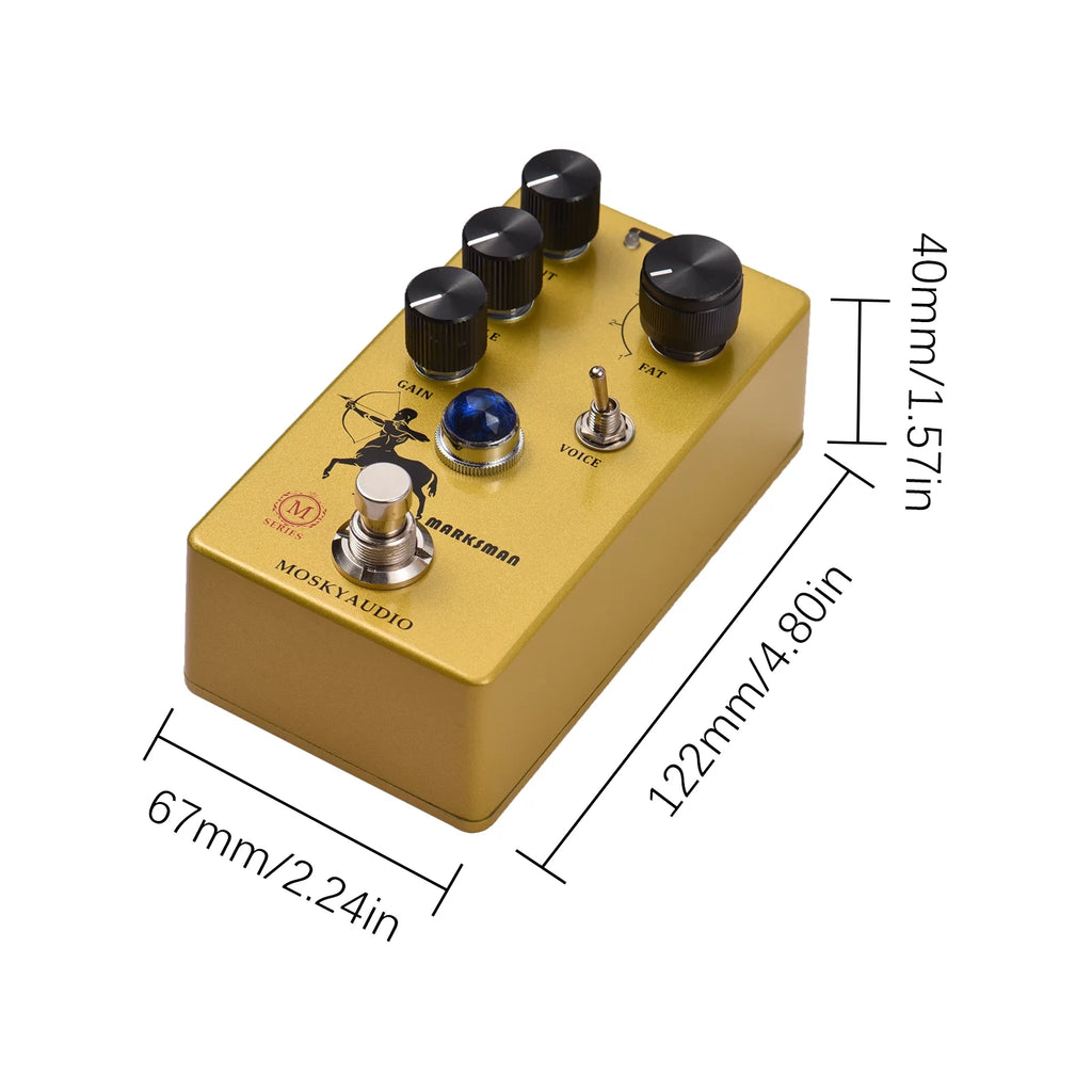 Overdrive/Preamp/Booster Pedal for Electric Guitar Y1508