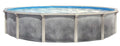 18' x 52" Round Galvanized Steel Frame Above Ground Swimming Pool A9035