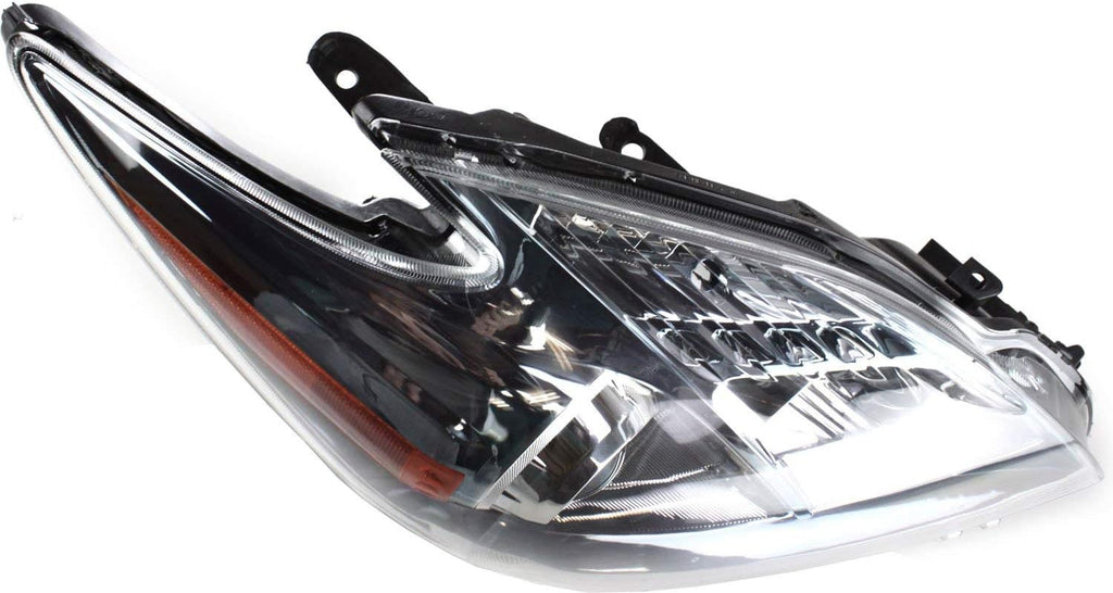 Set of 2 Halogen Headlight Lens and Housing for 2010-2011 Toyota Prius S588