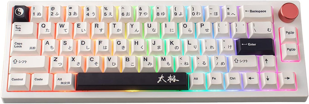 RGB Mechanical Keyboard 66keys Hot-Swappable Yellow Switch G3689