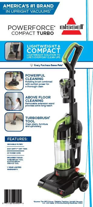 Bagless Compact Vacuum N529326