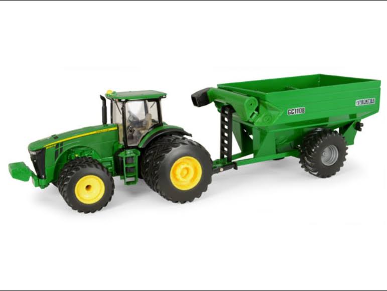 1:32 Scale Tractor with Grain Cart L9358