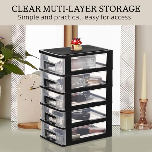 4 Drawer Plastic Desk Organizer K906