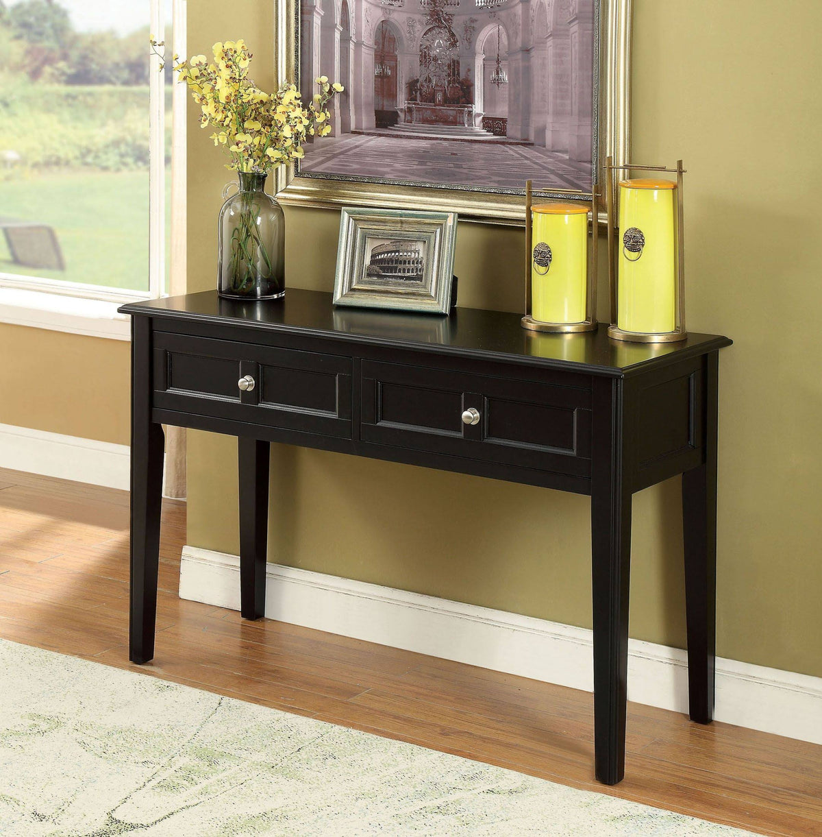Black Sofa Table X3458