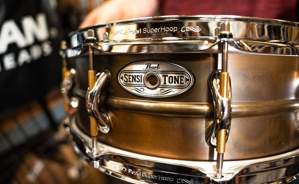 14x22 x 5x22 Beaded Brass Snare Drum V8299