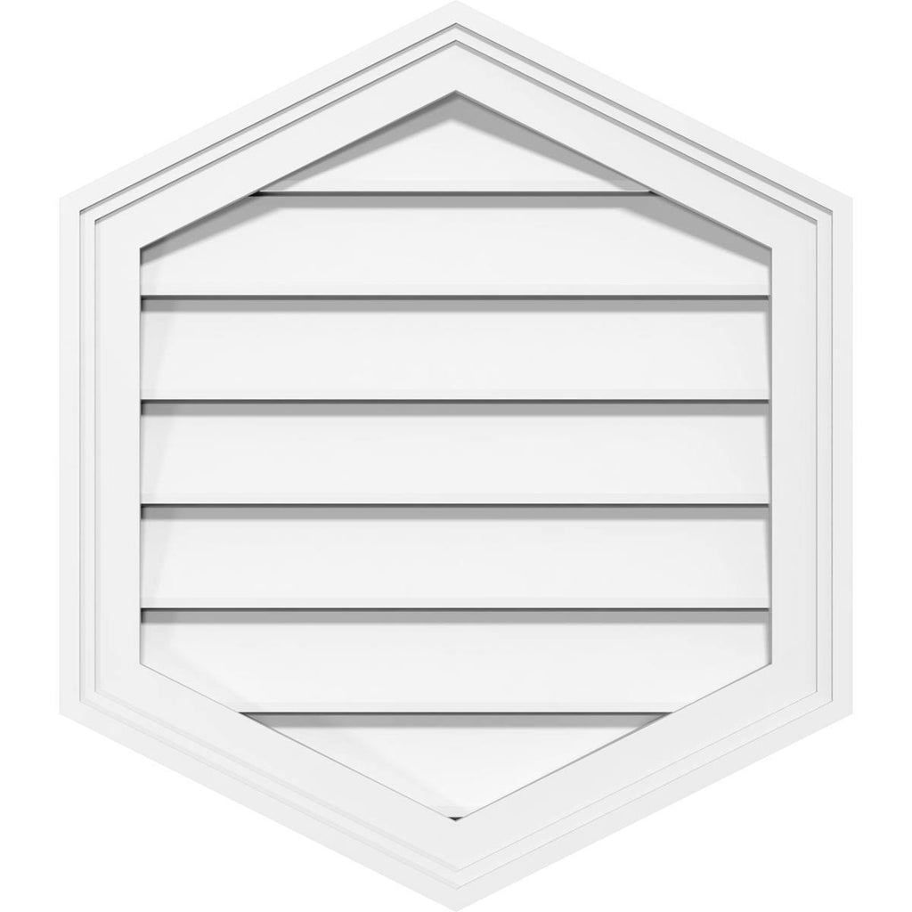 PVC Gable Vent C8748