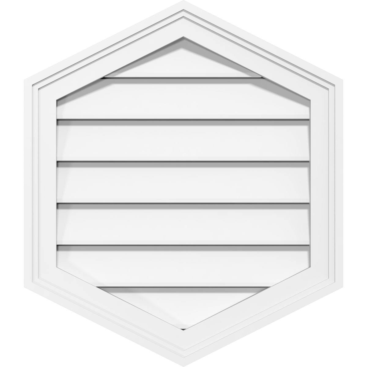 PVC Gable Vent C8748
