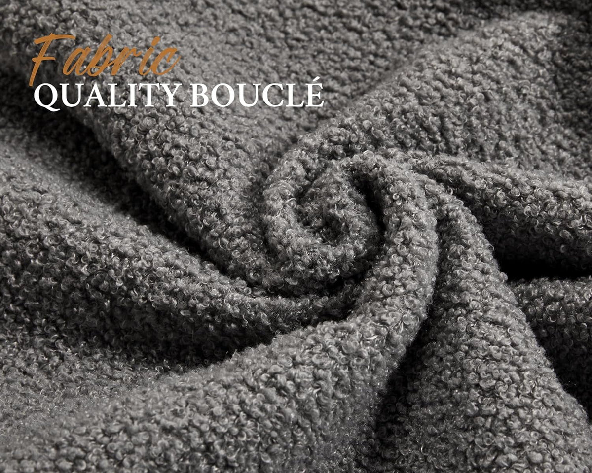 Grey Chenille 3 Seater Sofa I93989