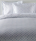 Blue Full Size Percale Comforter Cover E622