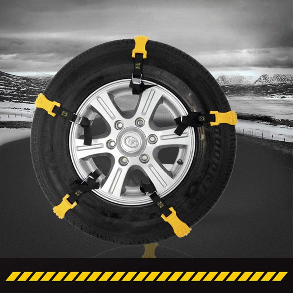 10Pcs Car Snow Chains Anti Slip Tire Chains C817