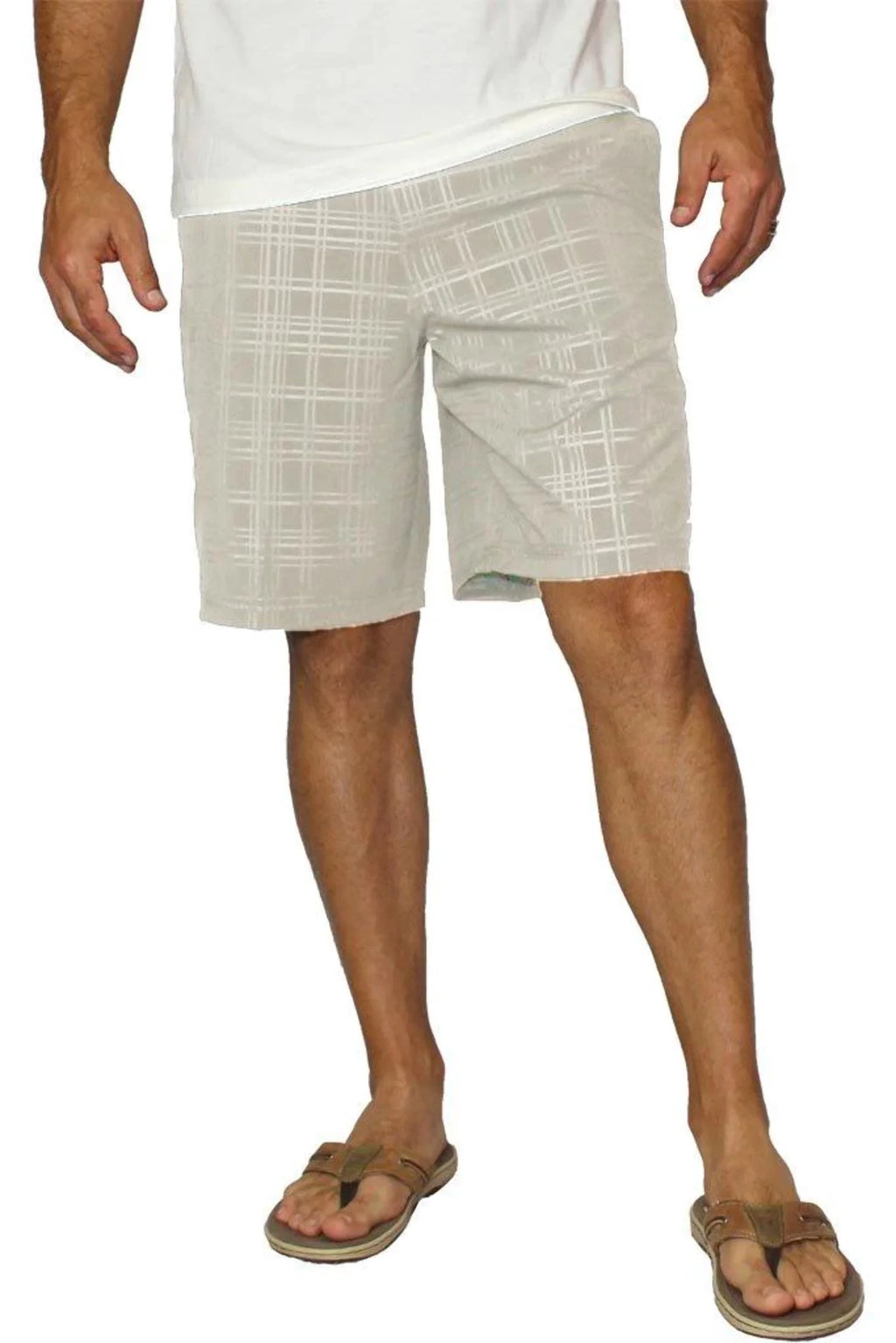 Plaid Tec Board Shorts Q230538