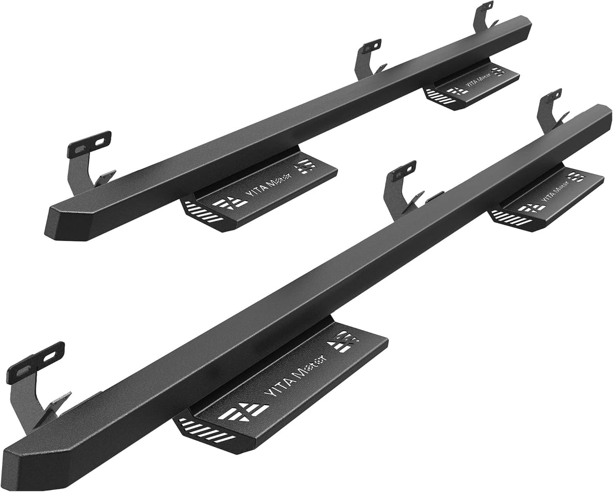Black Powder Coated Drop Side Steps Running Boards L47704