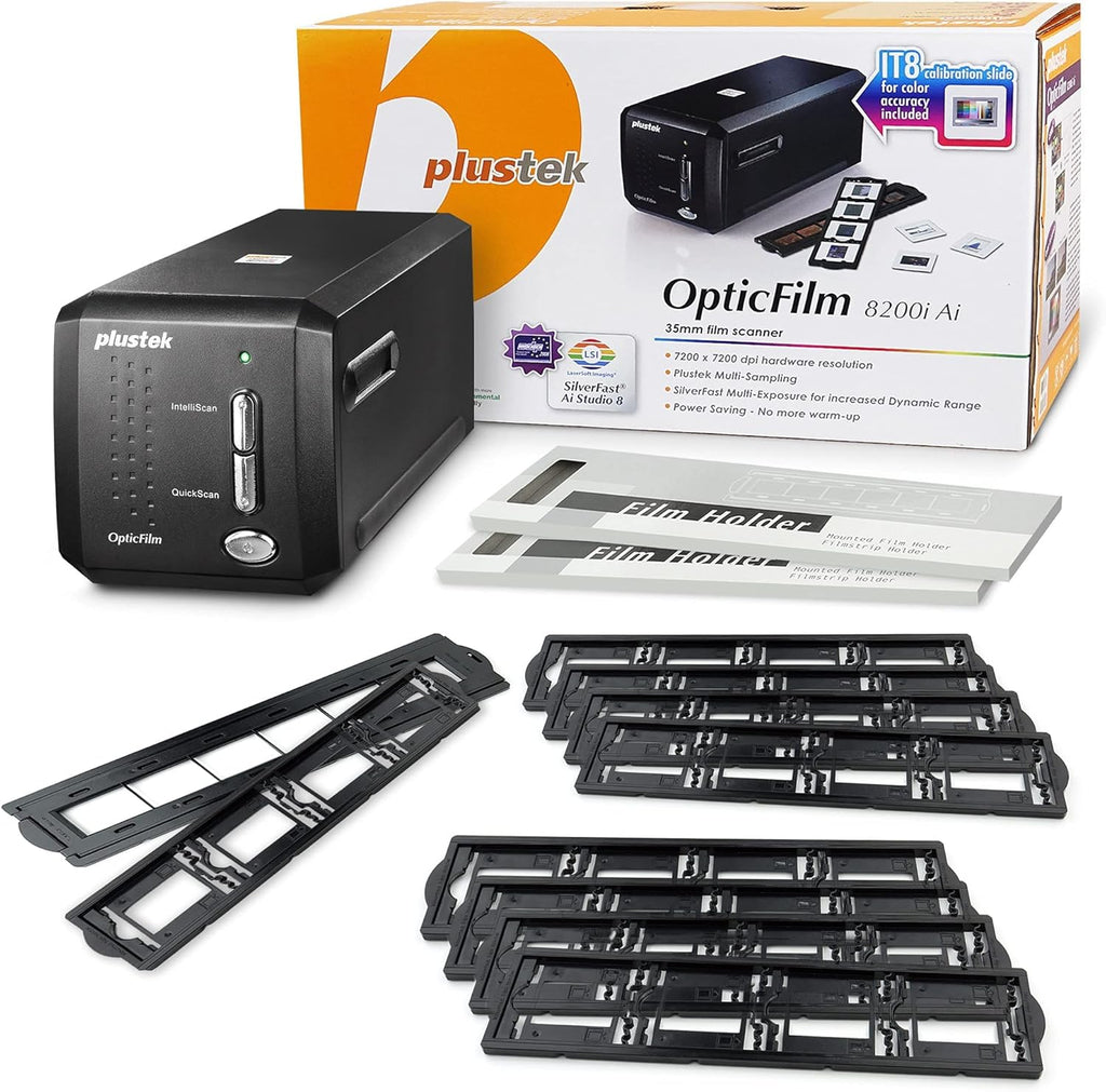 35mm Film & Slide Scanner with Slide Holders D905410