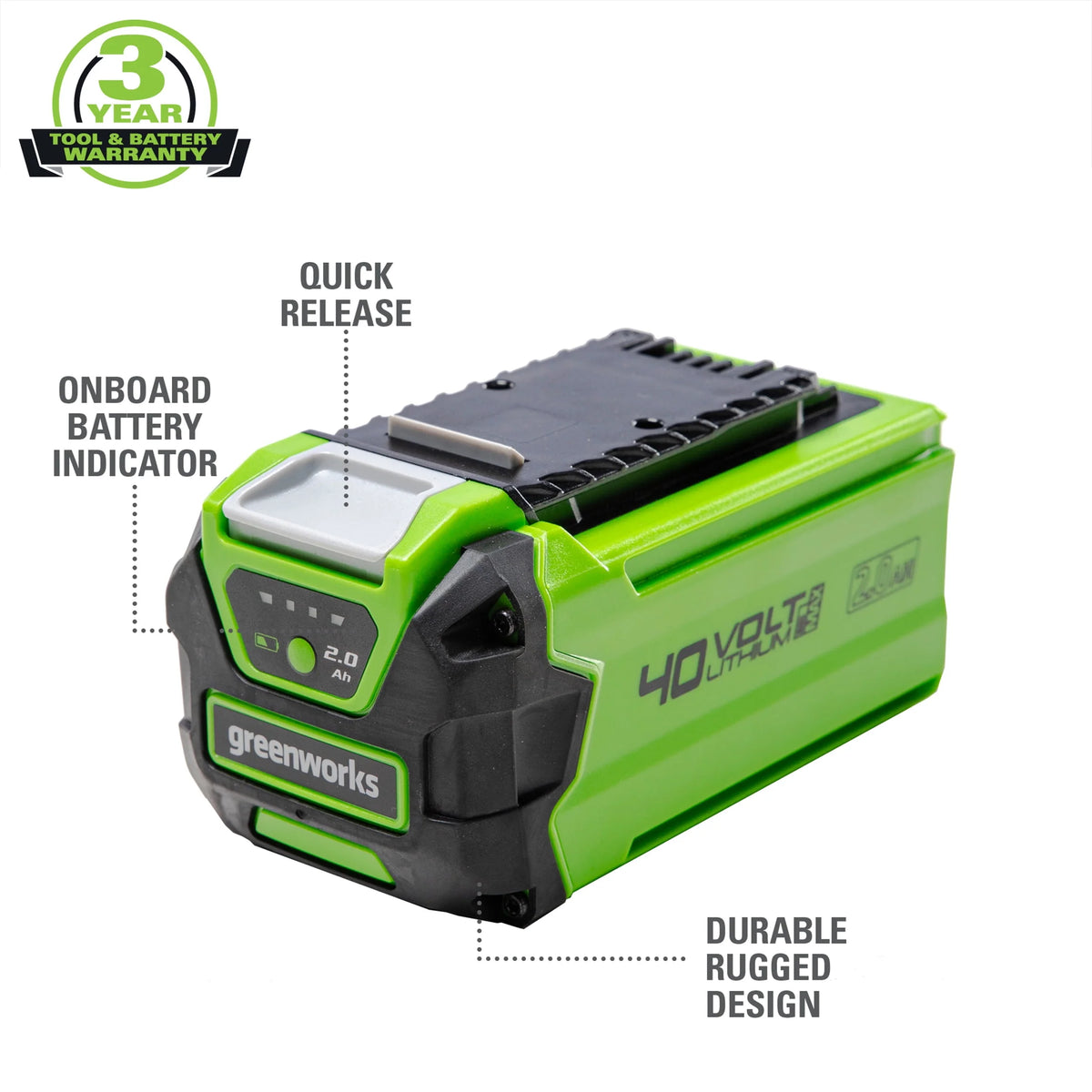 40V 2.0Ah Battery C4488