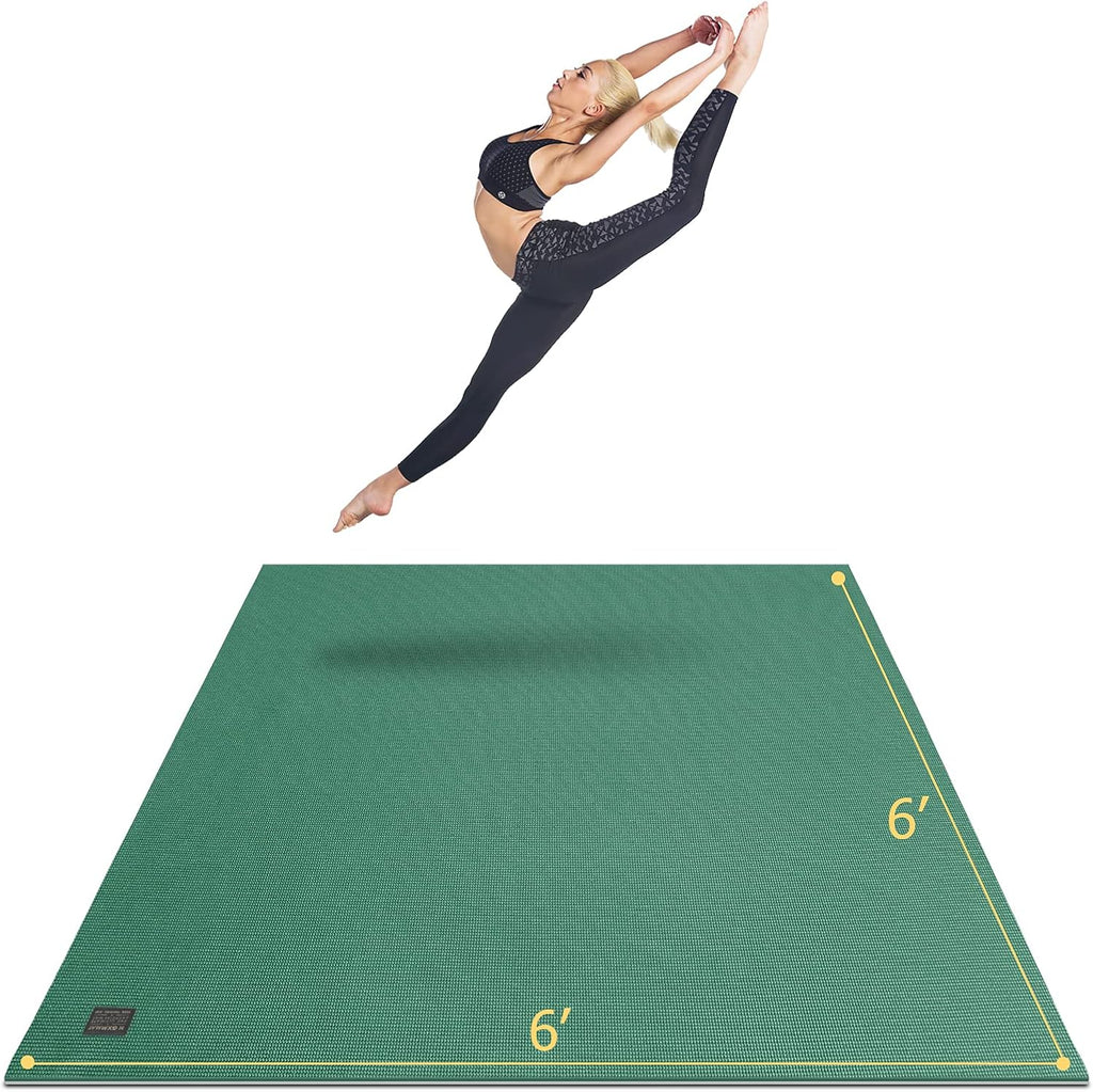 6'x6'x7mm Non-Slip Thick Yoga Mat L80011
