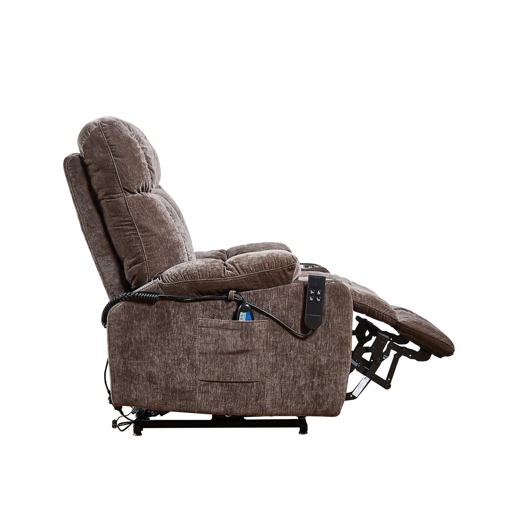 Dual Motor Power Lift Recliner Chair with Heat Massage I80779