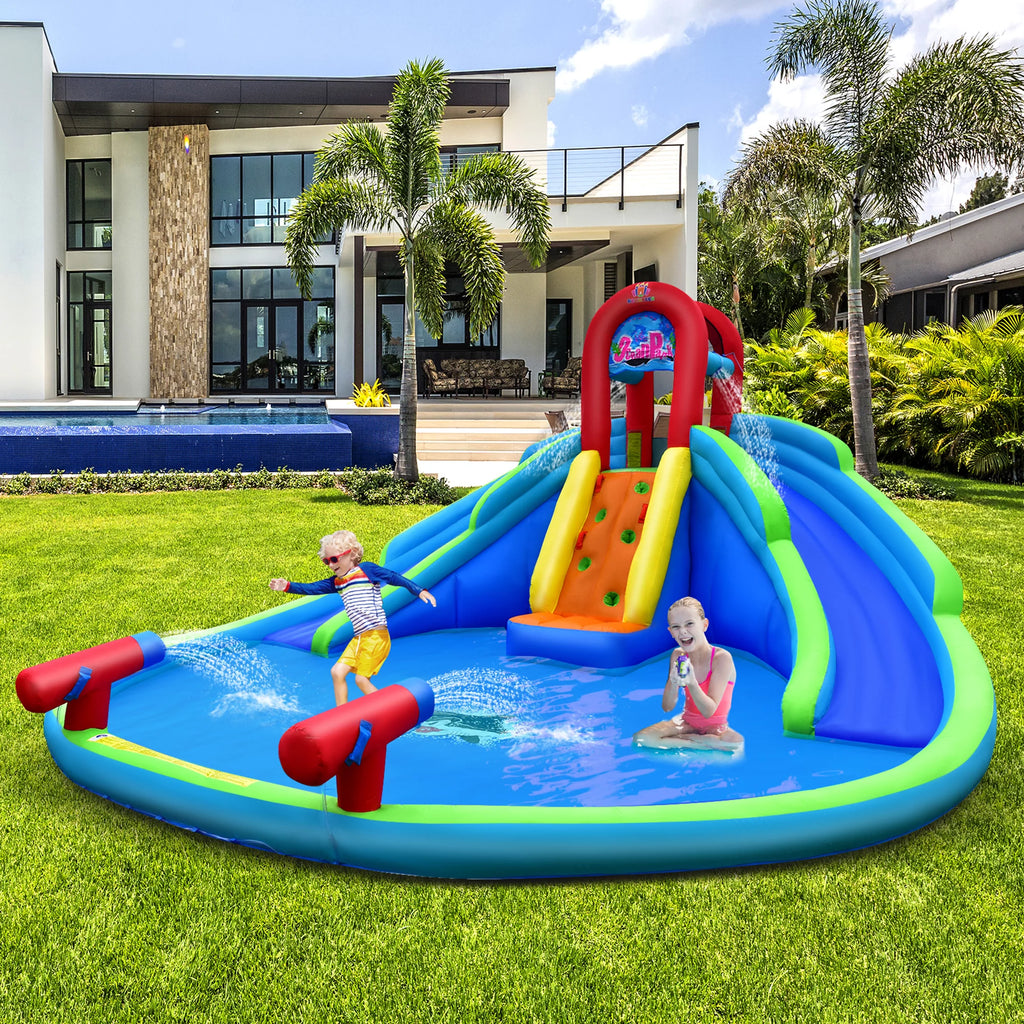 Inflatable Wet & Dry Bounce House with Blower U4947