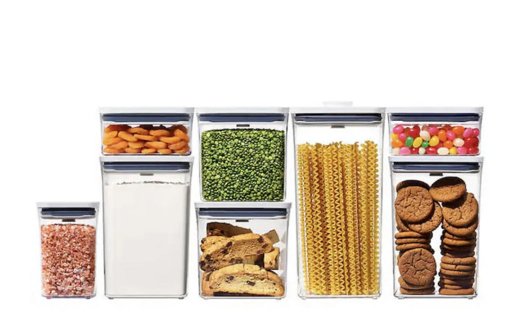 Set of 8 Food Storage Containers D67842