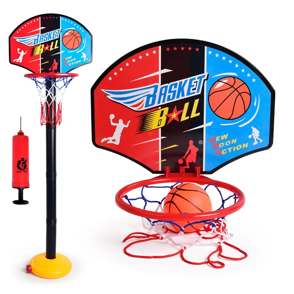 Adjustable Kids Mini Basketball Hoop Stand Toys K77243
