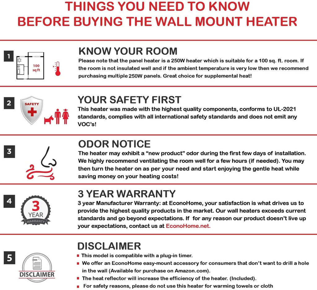 250 Watt Splashproof Convection Heater P509340