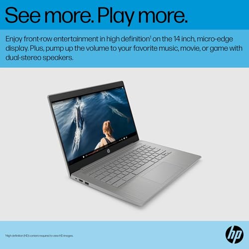 14" HD Intel Celeron N4120 4GB RAM 64GB SSD Chrome OS Laptop V5957