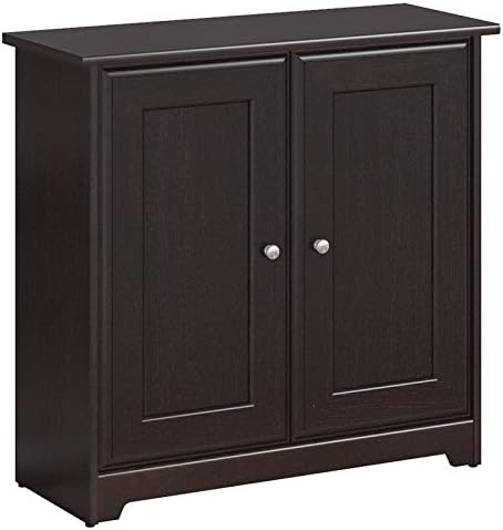 2 Door Storage Cabinet in Espresso Oak I750