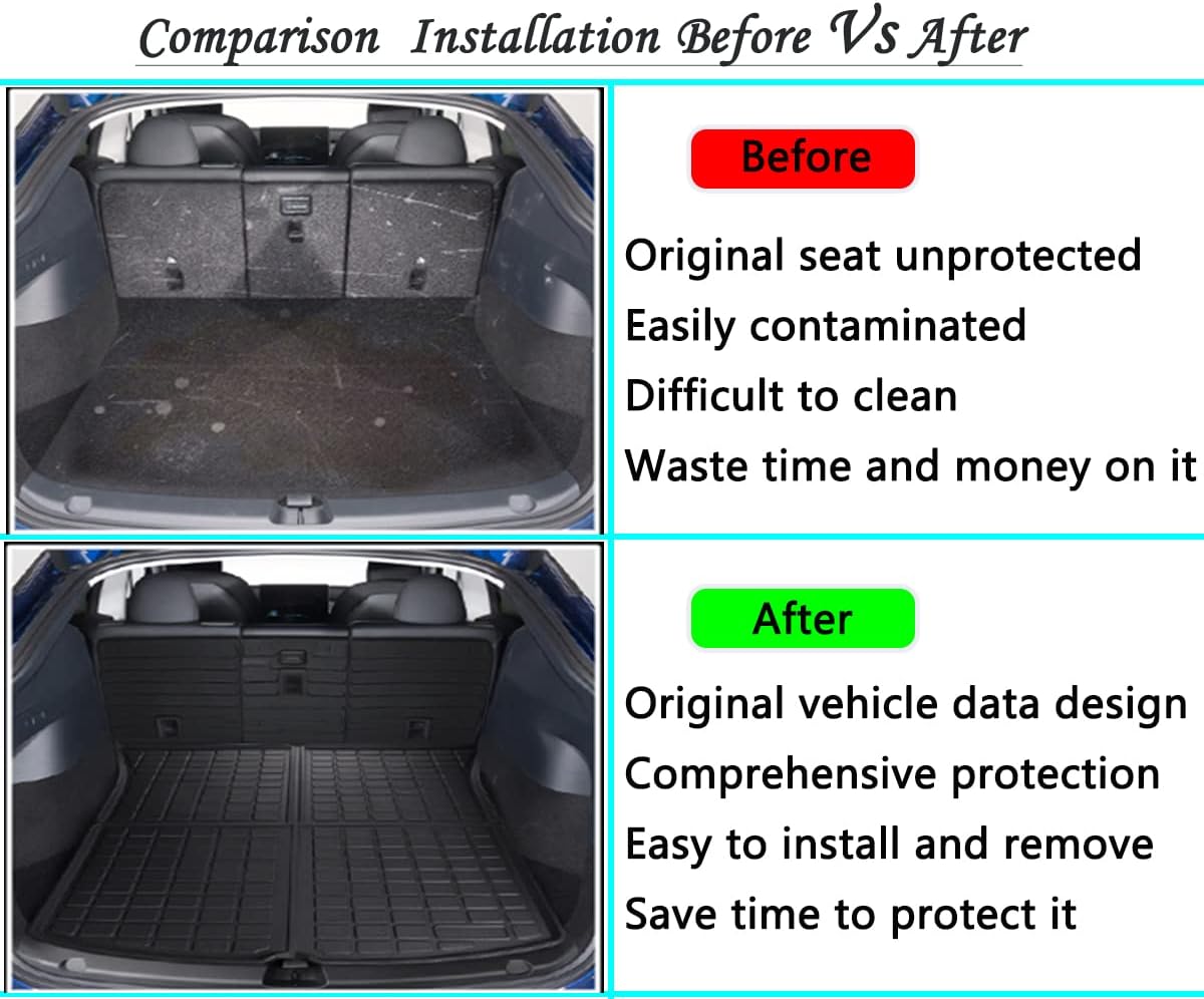 All Weather Rear Cargo Trunk Tray Floor Mat D659