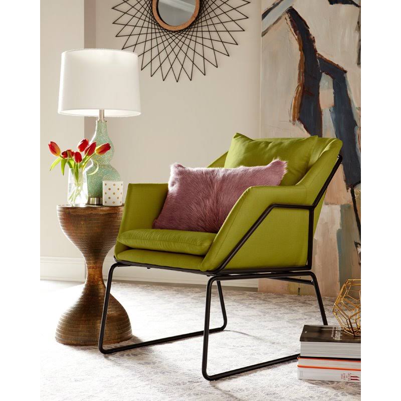 French Pistachio Accent Chair O43389