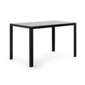 Black Tempered Glass Dining Table Q84801