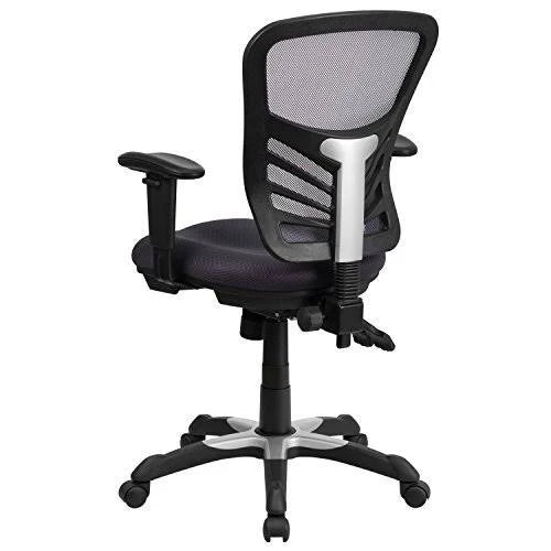 Mid-Back Dark Gray Mesh Executive Swivel Chair A427