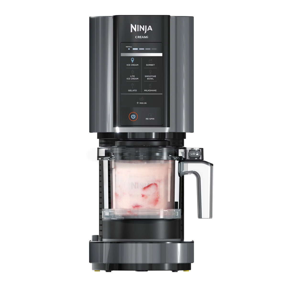 Silver Ice Cream Maker, 7 One-Touch Programs G23174