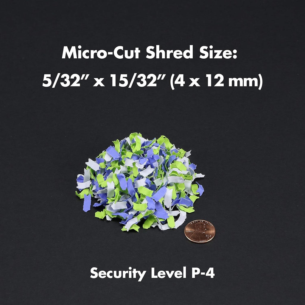 12-Sheet Micro-Cut Paper CD Credit Card Shredder S8367