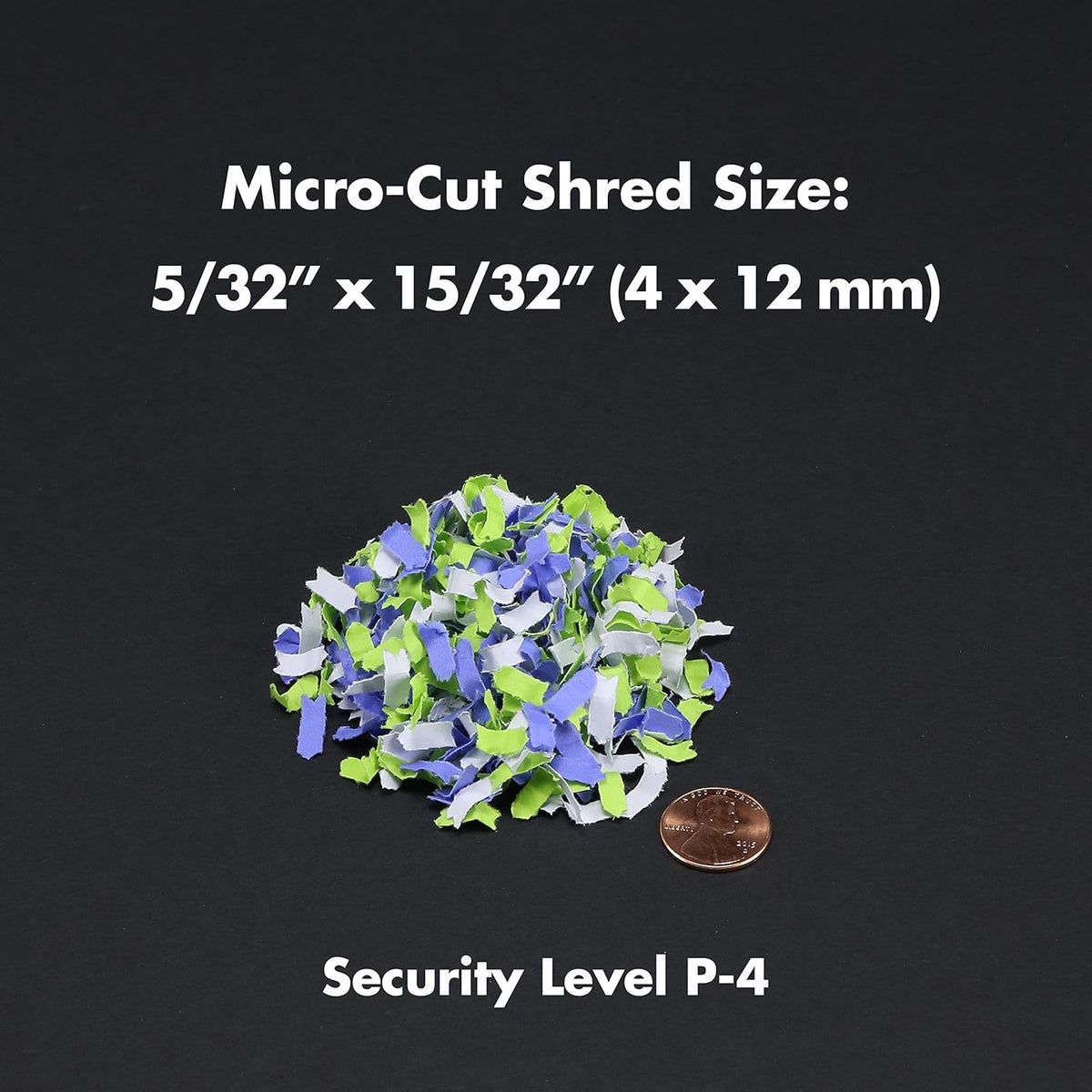 12-Sheet Micro-Cut Paper CD Credit Card Shredder S8367