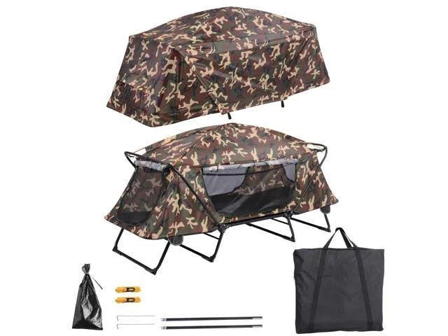 Folding Camping Tent Cot with Rain Fly Y8928