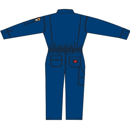 Navy Blue FR Coverall Z21005