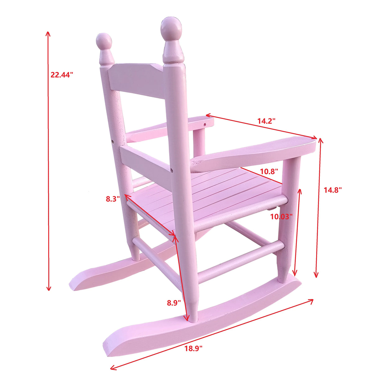 Light Pink Kids Chair X18667
