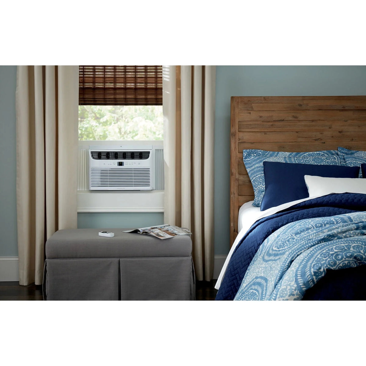 12,000 BTU Window Air Conditioner with Remote, White H4340