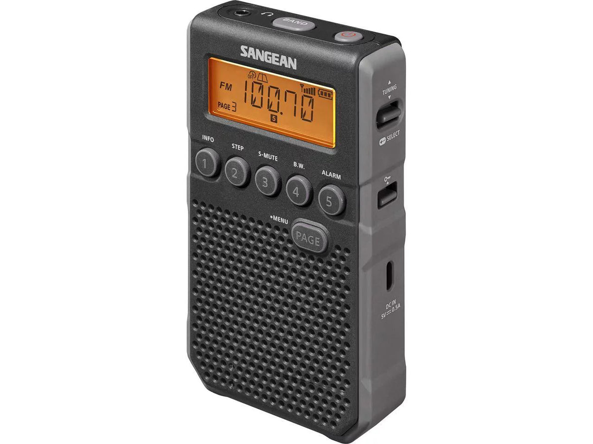 Portable AM/FM Radio, Black E7647