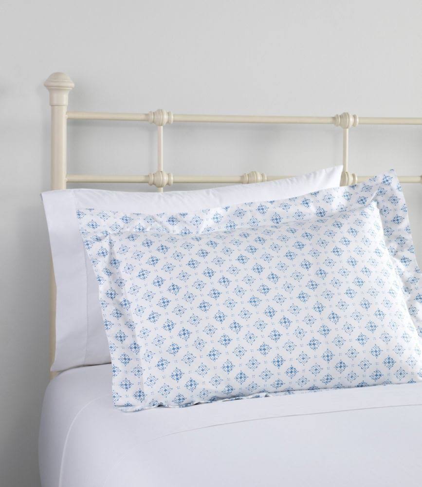 Blue Full Size Percale Comforter Cover E622