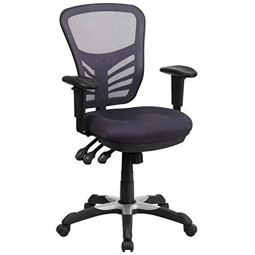 Mid-Back Dark Gray Mesh Executive Swivel Chair A427