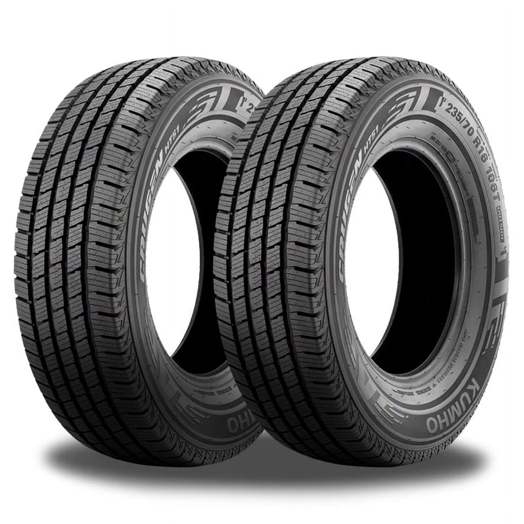 4 All Season Tires 255/70R17 112T F4153