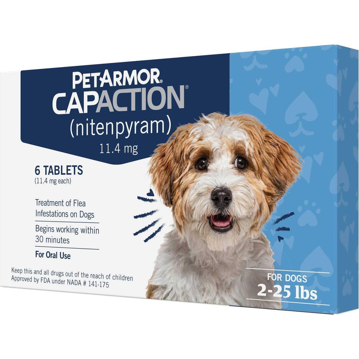 Oral Flea Treatment for Dogs 2-25lbs P77067