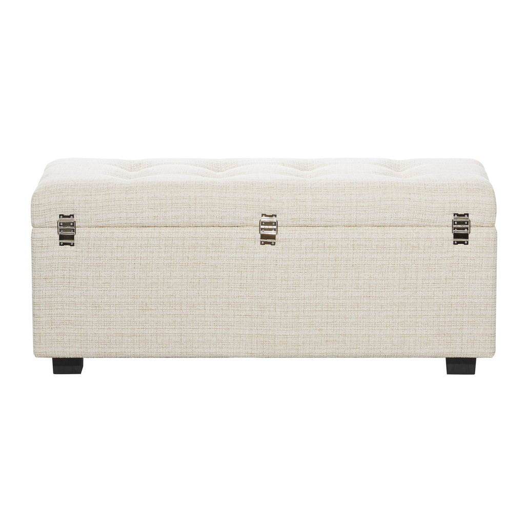 Beige Wood Traditional Storage Bench, Set of 3 A218