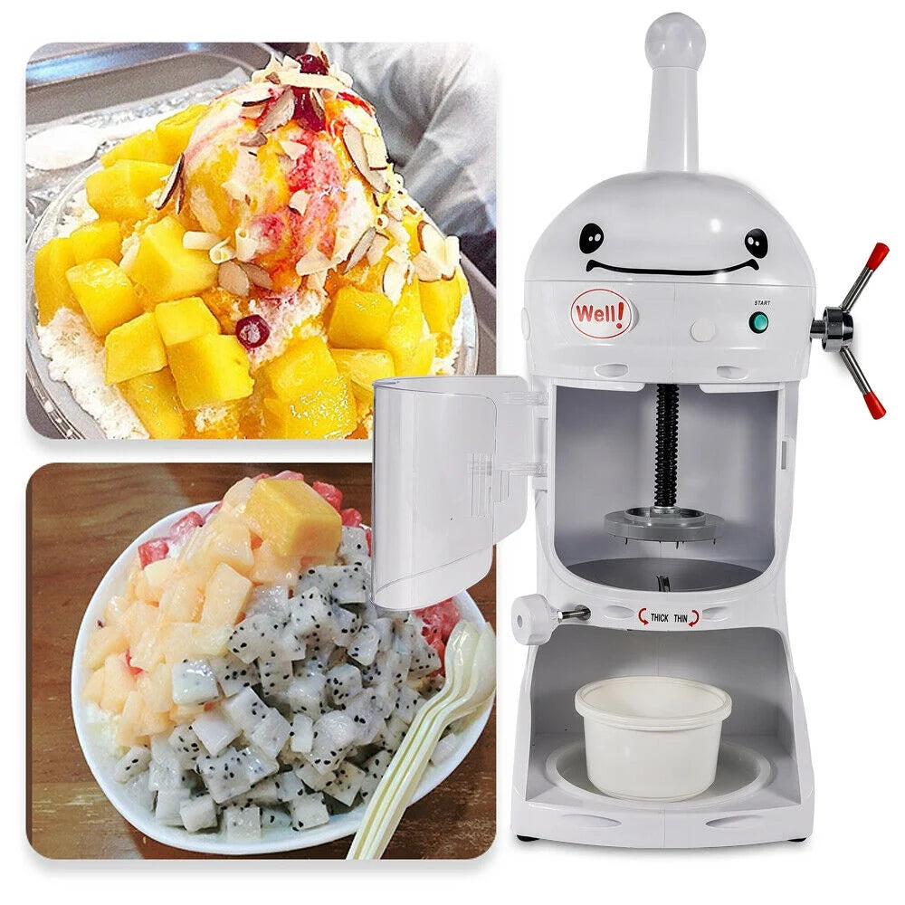 350W Commercial Ice Crusher Snow Cone Machine K264