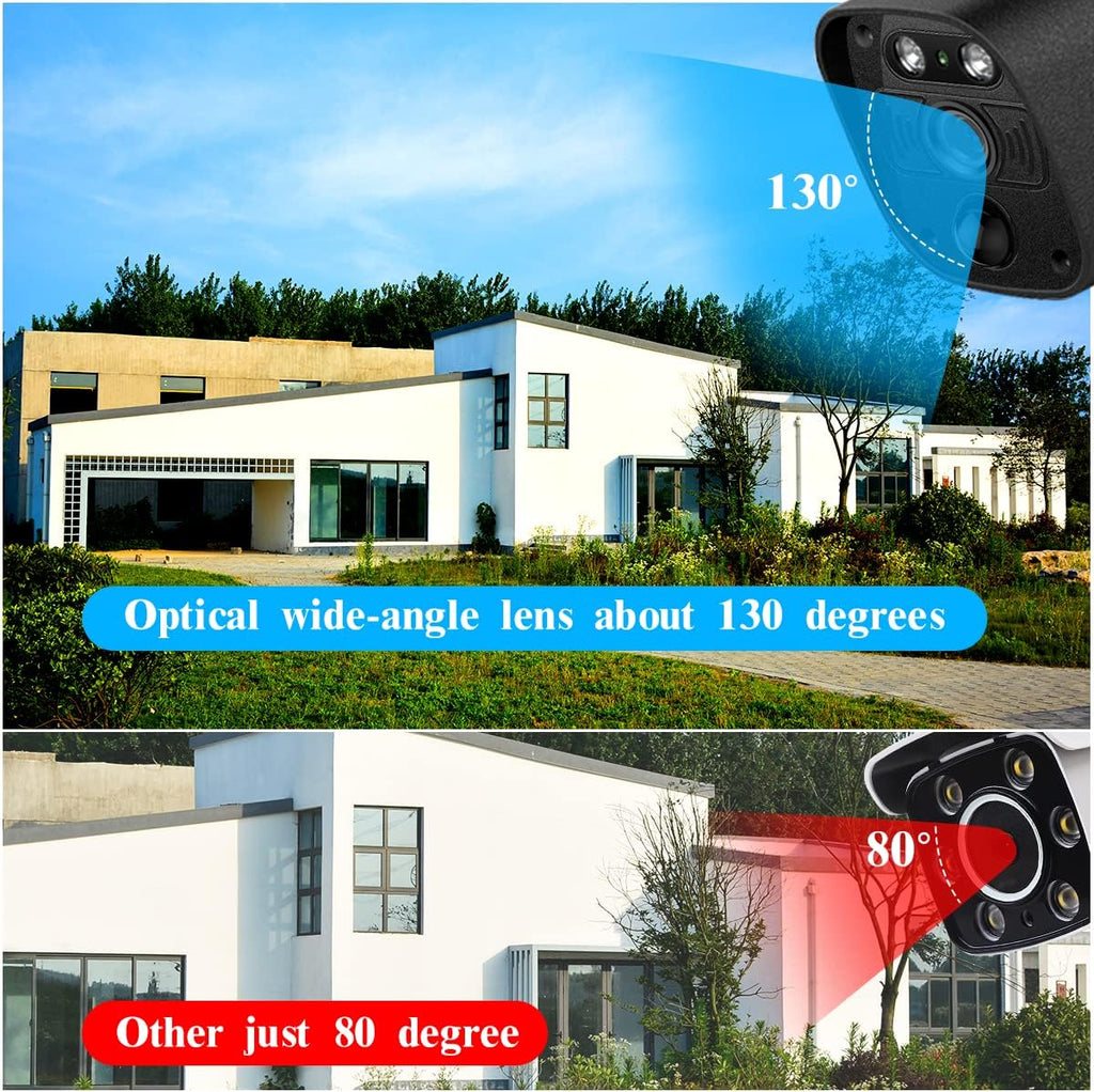 3K 5.0MP 1944P Wireless Security Camera System with 4TB Hard Drive and 8 Cameras Y438577