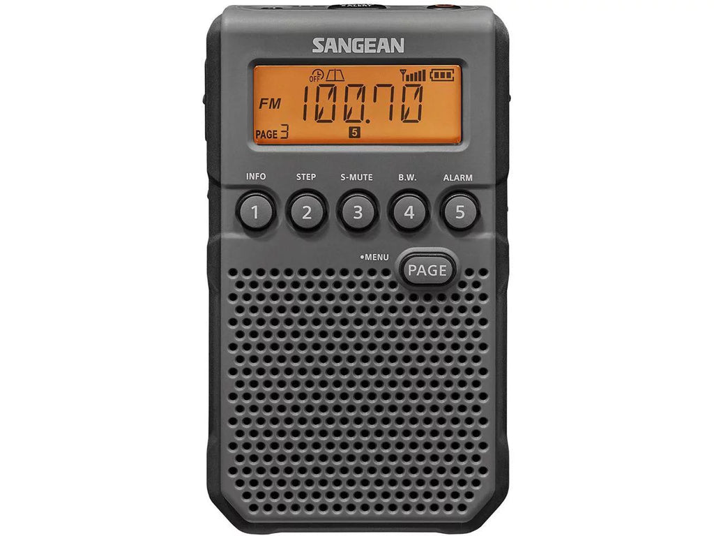 Portable AM/FM Radio, Black E7647